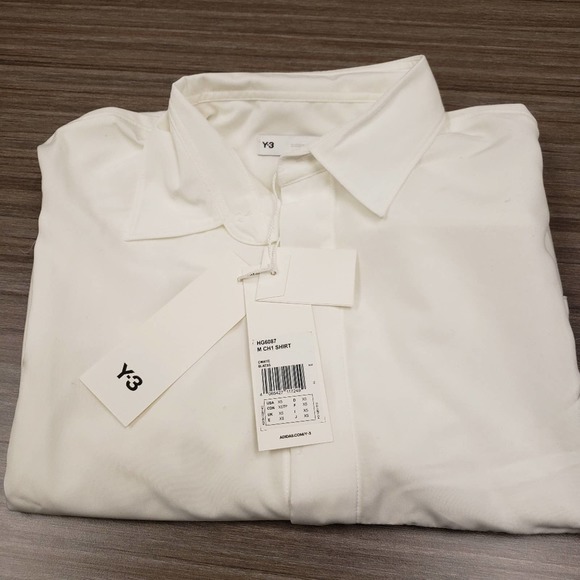 adidas x Y-3 Silky Taffeta Button Down Shirt - Picture 11 of 14